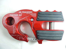 Load image into Gallery viewer, UltraHook Winch Hook W/Shackle Mount Red Factor 55