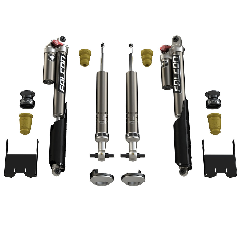 Ford F-150 Shock Leveling Falcon 2.25 Inch Sport Tow/Haul System For 15-Pres Ford F-150