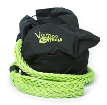 Load image into Gallery viewer, Recovery Rope Bag Green Nylon Mesh Front Panel Zipper VooDoo Offroad