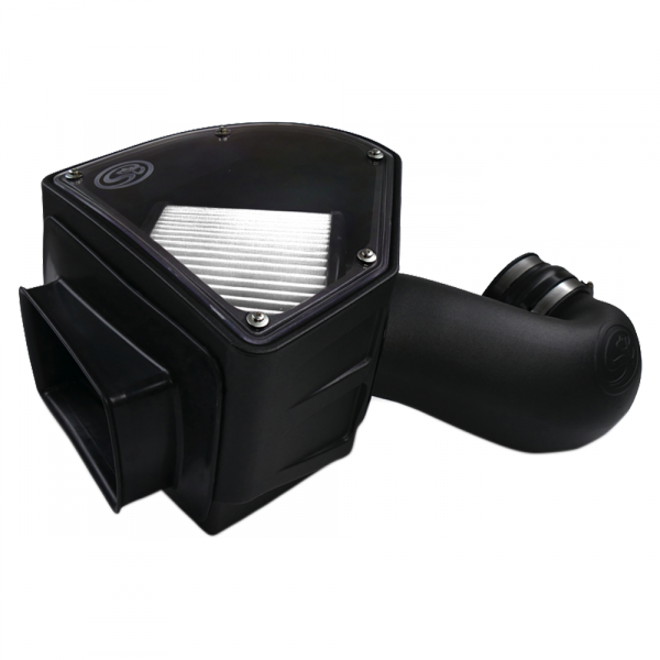 Cold Air Intake For 94-02 Dodge Ram 2500 3500 5.9L Cummins Dry Extendable White