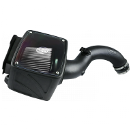Load image into Gallery viewer, Cold Air Intake For 04-05 Chevrolet Silverado GMC Sierra V8-6.6L LLY Duramax Dry Extendable White
