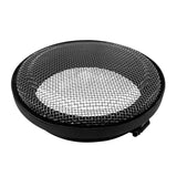 Turbo Screen 4.0 Inch Black Stainless Steel Mesh W/Stainless Steel Clamp
