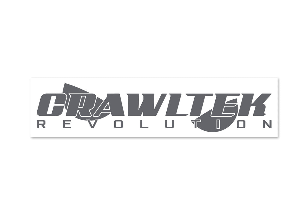CrawlTek Revolution - 22" Vinyl Windshield Banner - CrawlTek Revolution
