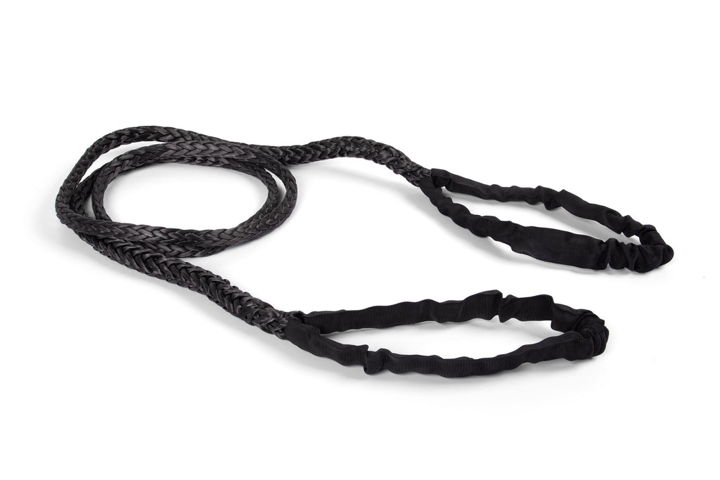 Winch Line Extension/Utility Rope - 1/2" x 10' Synthetic - Black