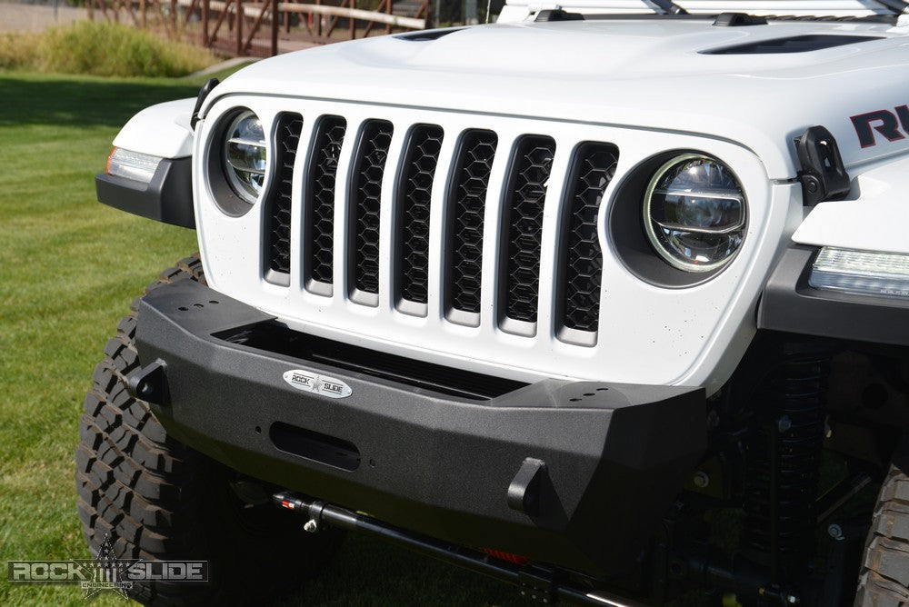 Jeep JL Shorty Front Bumper For 18-Pres Wrangler JL With Winch Plate No Bull Bar Rigid Series