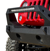Load image into Gallery viewer, Jeep JK/JL Front Bumper Fits DV8 20 Inch Light Bar and Winch Plate 07-18 Jeep JK/JL Wrangler Steel Stubby