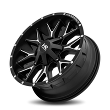 Load image into Gallery viewer, Aluminum Wheels Affliction 20x9 8x165.1 0 125.2 Satin Black Milled Hardrock Offroad
