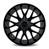 Aluminum Wheels Affliction 22x10 6x135/139.7 -19 108 Gloss Black Hardrock Offroad
