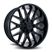 Load image into Gallery viewer, Aluminum Wheels Affliction 22x10 8x165.1 -19 125.2 Gloss Black Hardrock Offroad