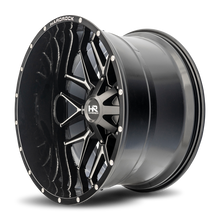 Load image into Gallery viewer, Aluminum Wheels Affliction 24x14 5x127/139.7 -76 87 Gloss Black Milled Hardrock Offroad