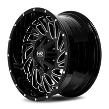 Load image into Gallery viewer, Aluminum Wheels Attack 20x10 5x127/139.7 -19 87 Gloss Black Milled Hardrock Offroad