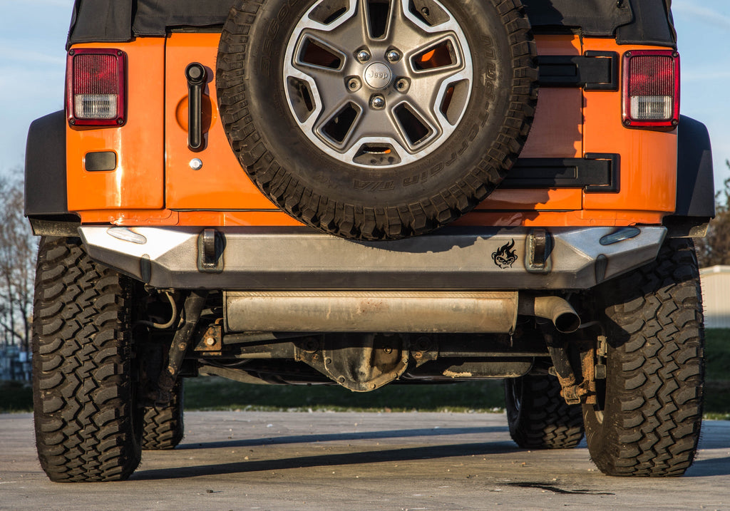 Jeep Wrangler JK Inferno Rear Bumper - CrawlTek Revolution