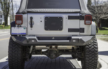 Load image into Gallery viewer, Jeep Wrangler JK Pyro Fullwidth Rear Bumper - Steel - CrawlTek Revolution