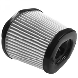 Air Filter For Intake Kits 75-5105,75-5054 Dry Extendable White