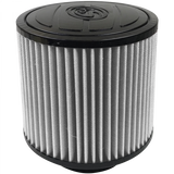 Air Filter For Intake Kits 75-5061,75-5059 Dry Extendable White