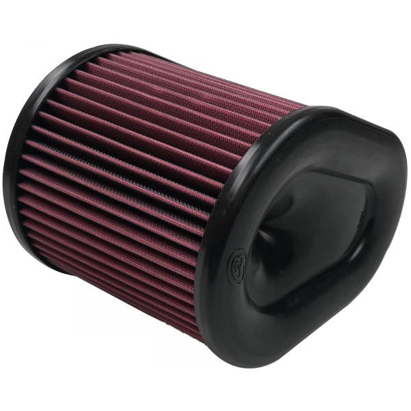 Air Filter For Intake Kits 75-5074 Oiled Cotton Cleanable Red