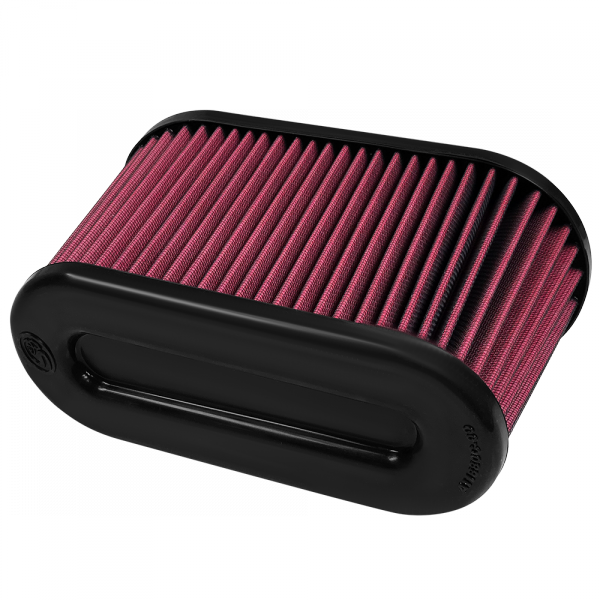 Air Filter For Intake Kits 75-5107 Oiled Cotton Cleanable Red