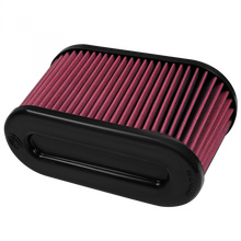 Load image into Gallery viewer, Air Filter For Intake Kits 75-5107 Oiled Cotton Cleanable Red