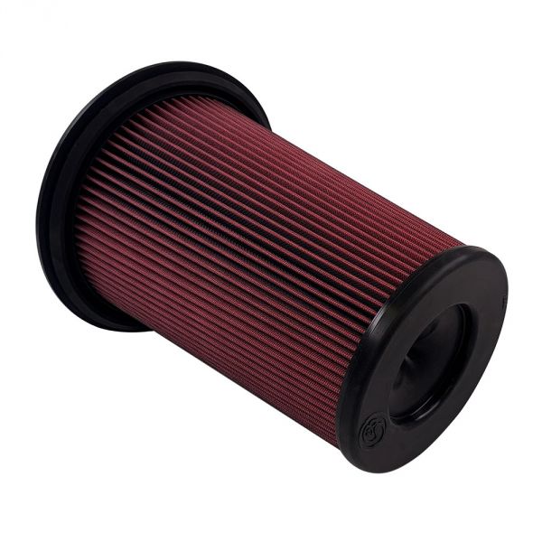 Air Filter For Intake Kit 75-5128 Oiled Cotton Cleanable Red