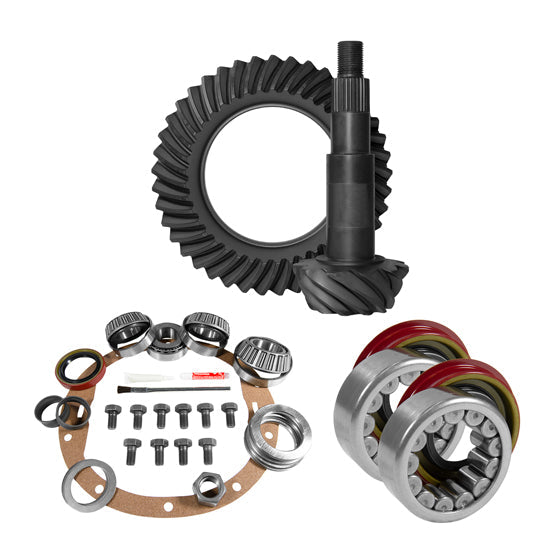 8.5 inch GM 3.42 Rear Ring and Pinion Install Kit Axle Bearings 1.625 inch Case Journal -