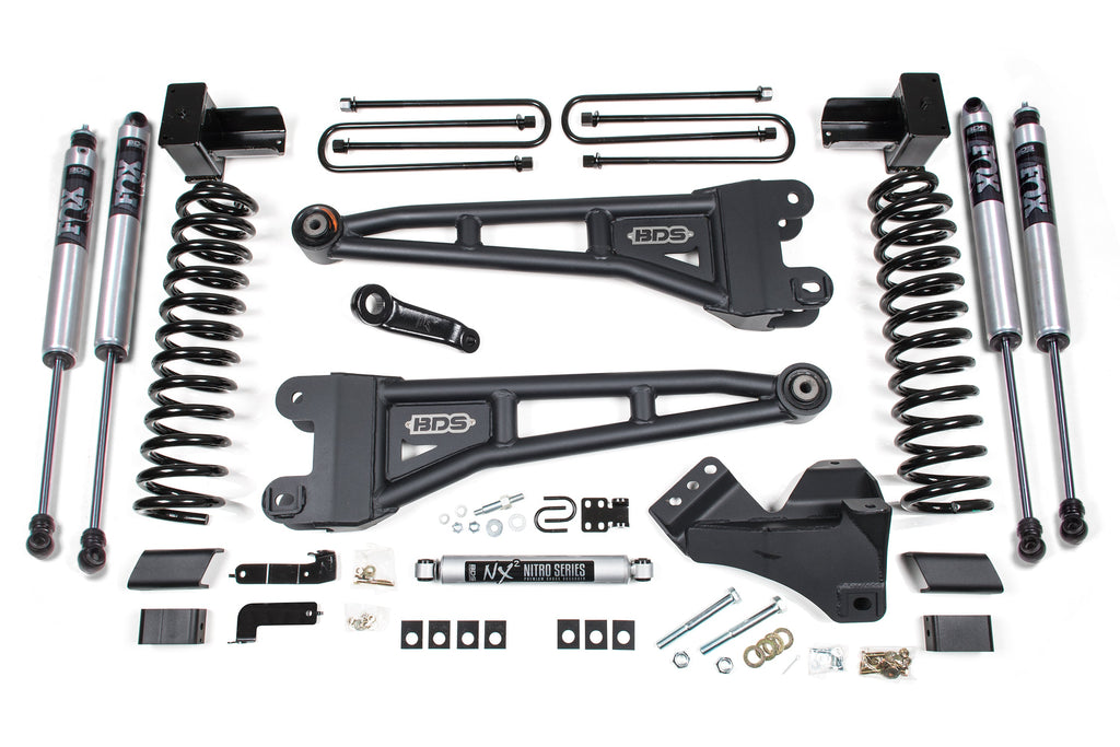 4 Inch Lift Kit w/ Radius Arm | Ford F250/F350 Super Duty (17-19) 4WD | Gas
