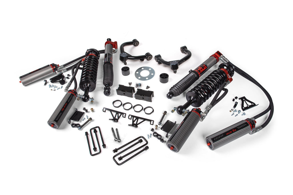 3.5 inch lift kit | Fox Factory Race 3.0 IBP Coil Over front, 3.0 IBP rear | 2019-2024 GM 1500 Non-Trail boss/AT4 | 4wd