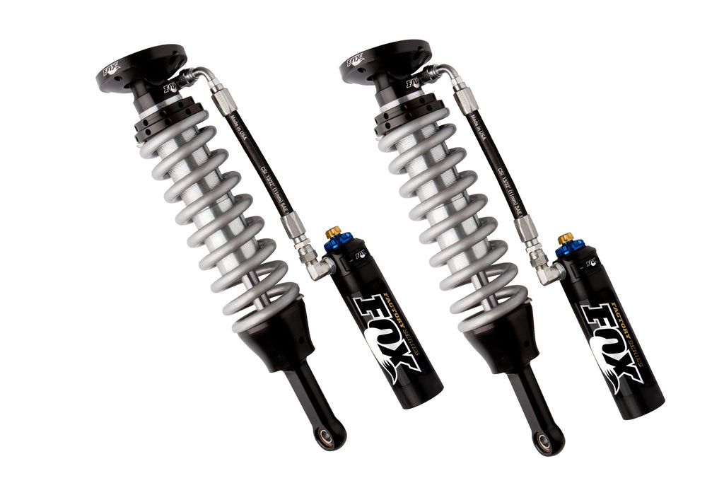 FOX 2.5 Coil-Over Shocks w/ DSC Reservoir Adjuster | 0-3 Inch Lift | Factory Series | Toyota Tundra (07-21) With UCA