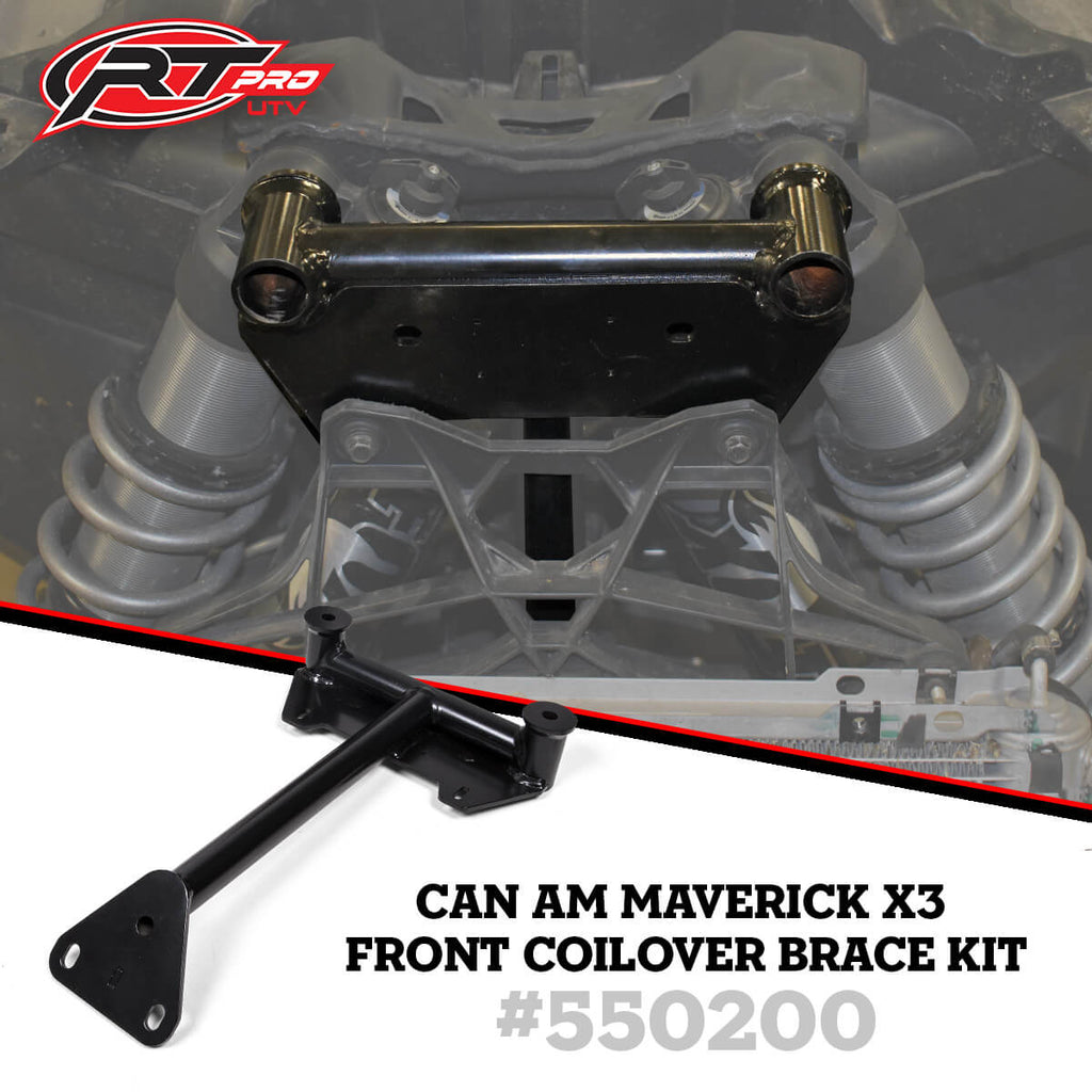 Front Coilover Brace Kit | CanAm Maverick X3