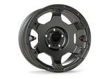 Jeep JL/JK 17 Inch Nomad Off Road Wheel 5x5 Bolt Pattern 18-Present Wrangler  JL/JK 2/4 Door Titanium Gray Deluxe Each