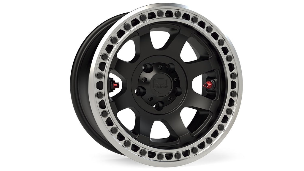 Olympus Beadlock Off-Road Wheel 5x5 Inch -12mm - Metallic Black