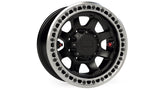 Olympus Beadlock Off-Road Wheel 8x6.5 Inch -25mm - Metallic Black