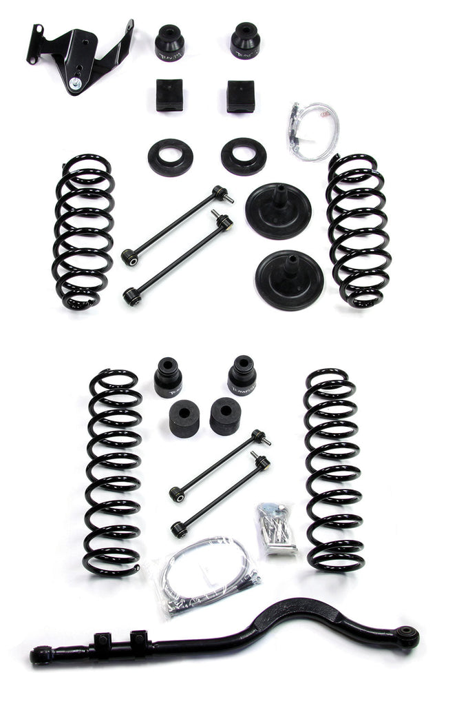 Jeep JKU 4 Door 4 Inch Lift Kit w/ Track Bar No Shocks 07-18 Wrangler JKU