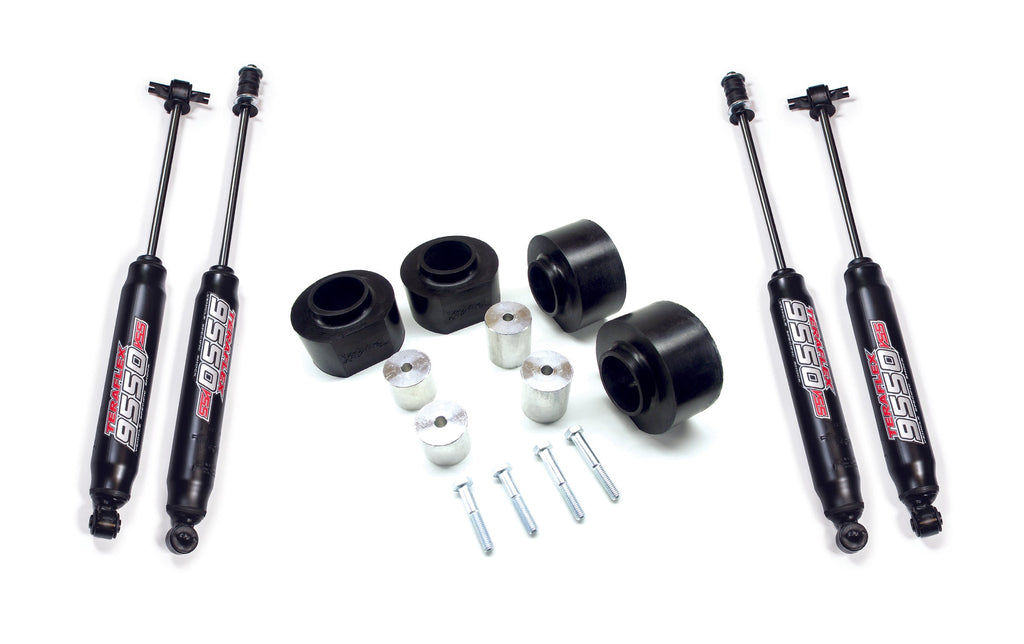 Jeep TJ/LJ 2 Inch Performance Spacer Lift Kit w/ 9550 Shocks 97-06 Wrangler TJ/LJ