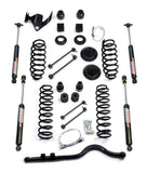 Jeep JKU 4 Door 4 Inch Lift Kit w/ 9550 Shocks and Track Bar 07-18 Wrangler JKU