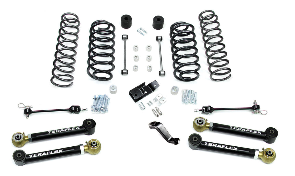 Jeep TJ/LJ 4 Inch Suspension System w/ 4 Flexarms No Shocks 97-06 Wrangler TJ/LJ