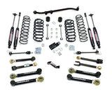 Jeep TJ 4 Inch Suspension System w/ 8 Flexarms and 9550 Shocks 97-06 Wrangler TJ