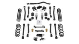 Jeep JL Short Arm Suspension 3.5 inch Alpine RT3 System No Shocks For 10-Pres Wrangler JL 4 Door