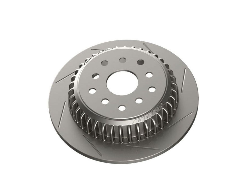 JK 13.5 Inch Brake Rotor - Slotted - Rear Left - 5x5 Inch and 5x5.5 Inch