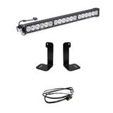 Jeep JL/JT 30 Inch OnX6+ Light Bar Kit w/Upfitter Baja Designs