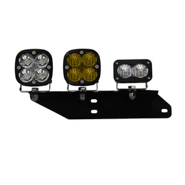 Raptor Fog Light Kit 17-18 F-150 Raptor Fog Pocket Kit Amber SAE Sportsmen Baja Designs