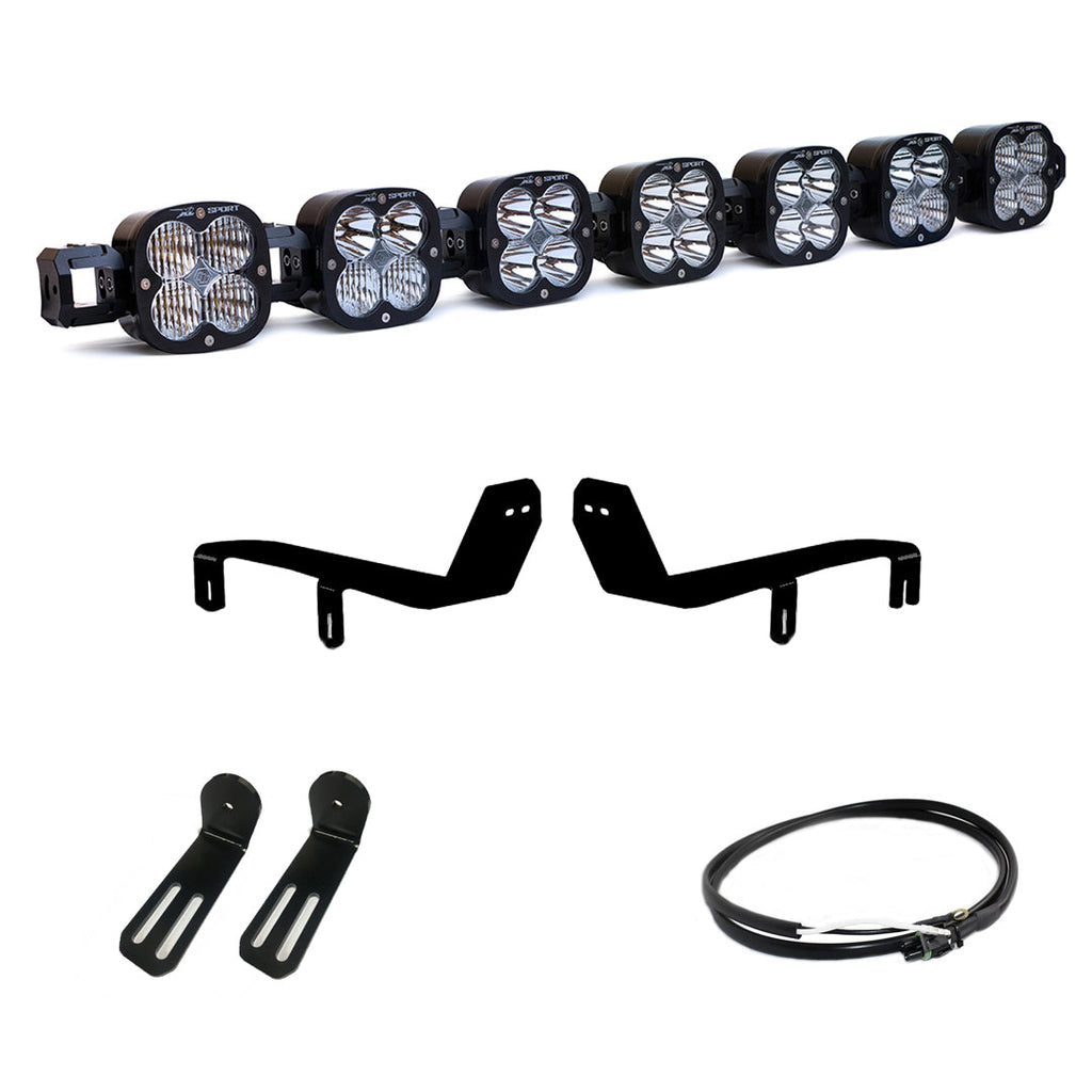 7 XL Linkable LED Light Kit For 17-19 Ford Super Duty w/Upfitter Baja Designs