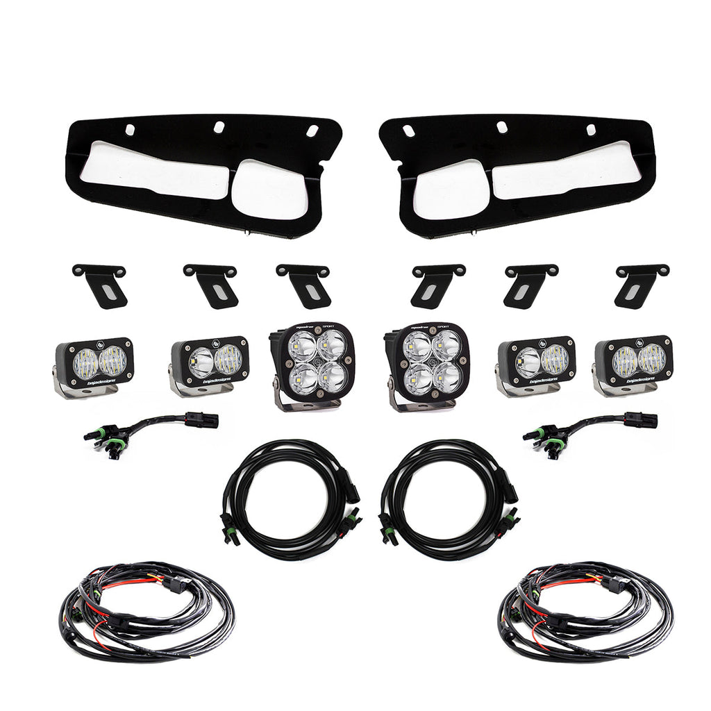 Bronco Fog Pocket Kit 21-Up Ford Bronco Sportsmen Baja Designs