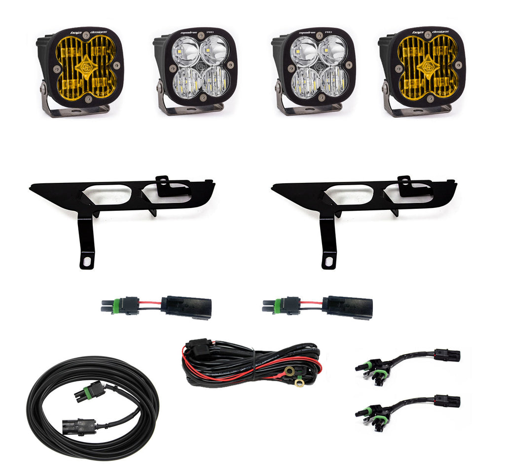 F-150 Light Kit FPK, SAE Clear/Sport DC w/ DRL 21-Present Ford F150 Baja Designs