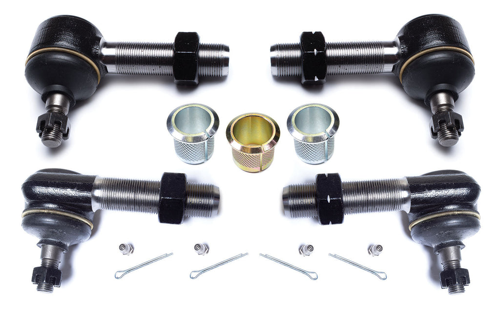 Jeep TJ/LJ Pro LCG High Steer Tie Rod End Replacement Kit w/ Insert Sleeves Complete 97-06 Wrangler TJ/LJ