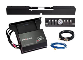 TJ 6 Switch Panel with Dual Lit Green LED W/Air Gauge 03-06 Wrangler TJ