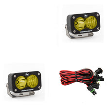 Load image into Gallery viewer, LED Work Light Amber Lens Driving Combo Pattern Pair S2 Sport Baja Designs