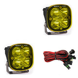 LED Light Pods Amber Lens Work/Scene Pair Squadron Sport Baja Designs