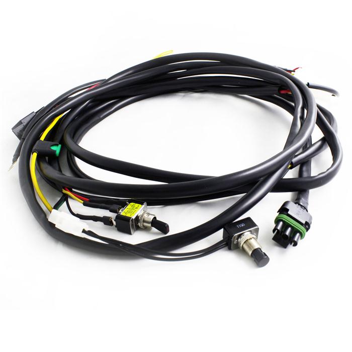 XL Pro and Sport Wire Harness w/Mode 2 lights Max 355 Watts Baja Designs