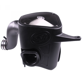 Cold Air Intake For 13-18 Dodge Ram 2500 3500 L6-6.7L Cummins Dry Extendable White