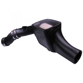 Cold Air Intake For 03-07 Ford F250 F350 F450 F550 V8-6.0L Powerstroke Dry Extendable White